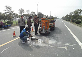 濟(jì)南市政道路基樁取芯檢驗(yàn)